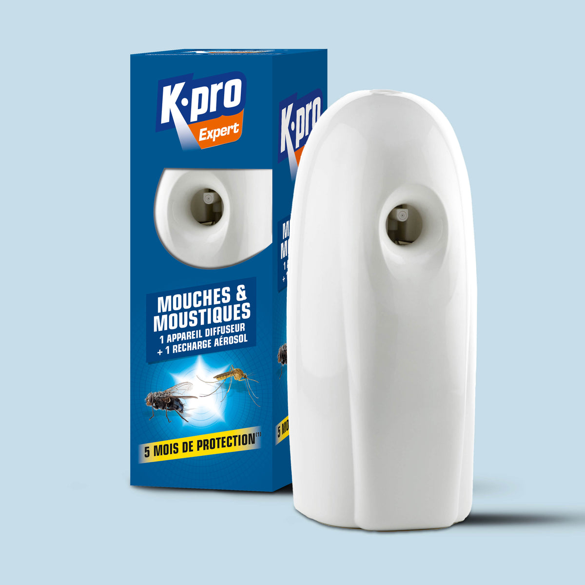 K.PRO - Diffuseur automatique contre les mouches et moustiques
250ml