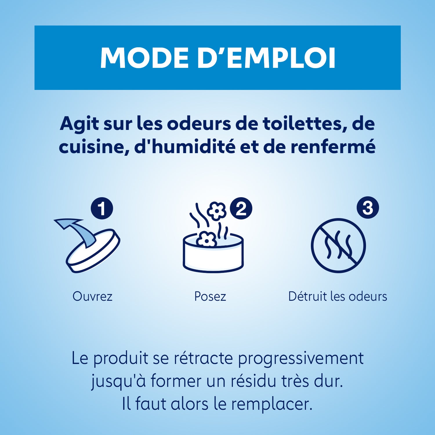 CROC ODOR - Destructeur d'odeurs vent de fraicheur 300g