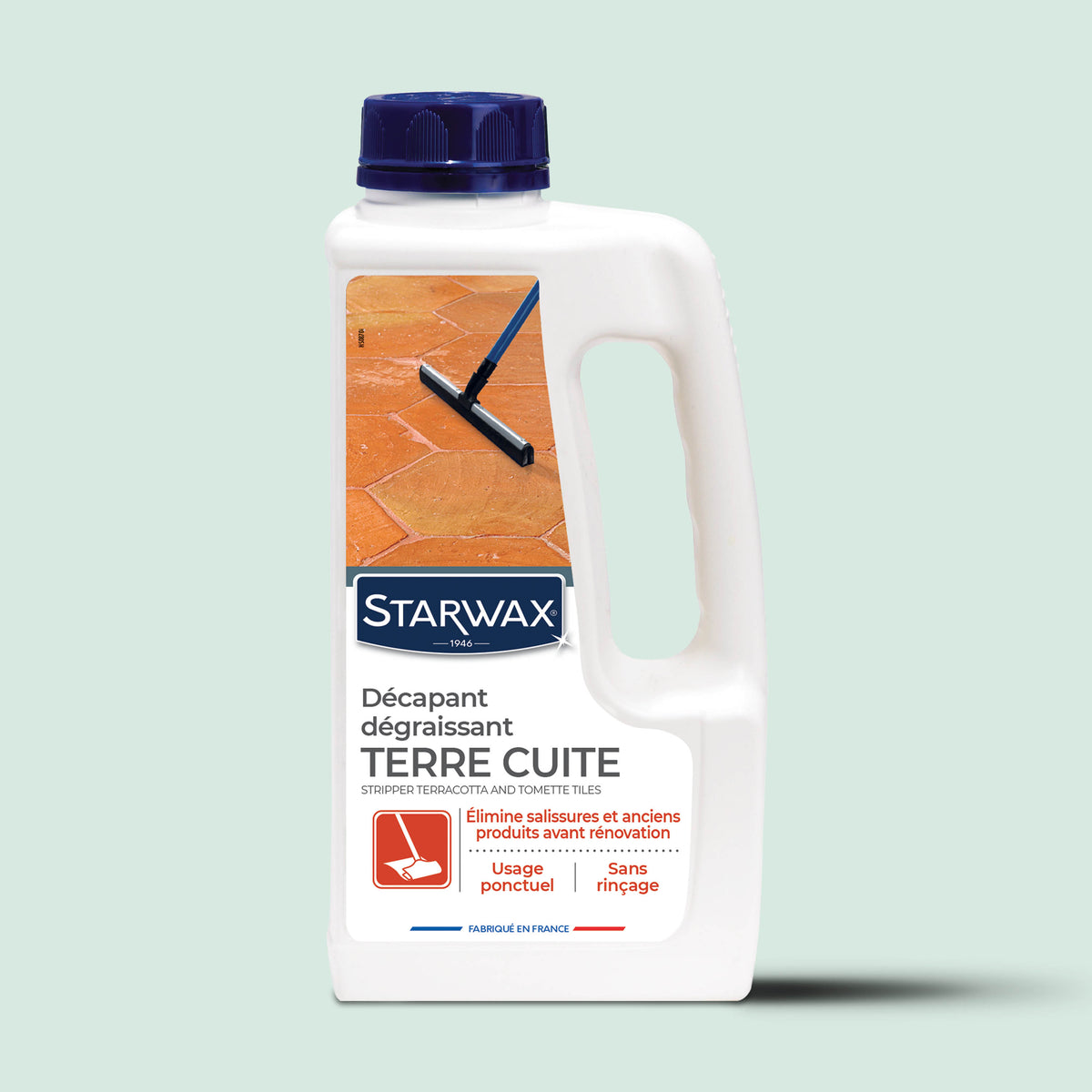 STARWAX - Décapant pour tomettes et terres cuites
1L