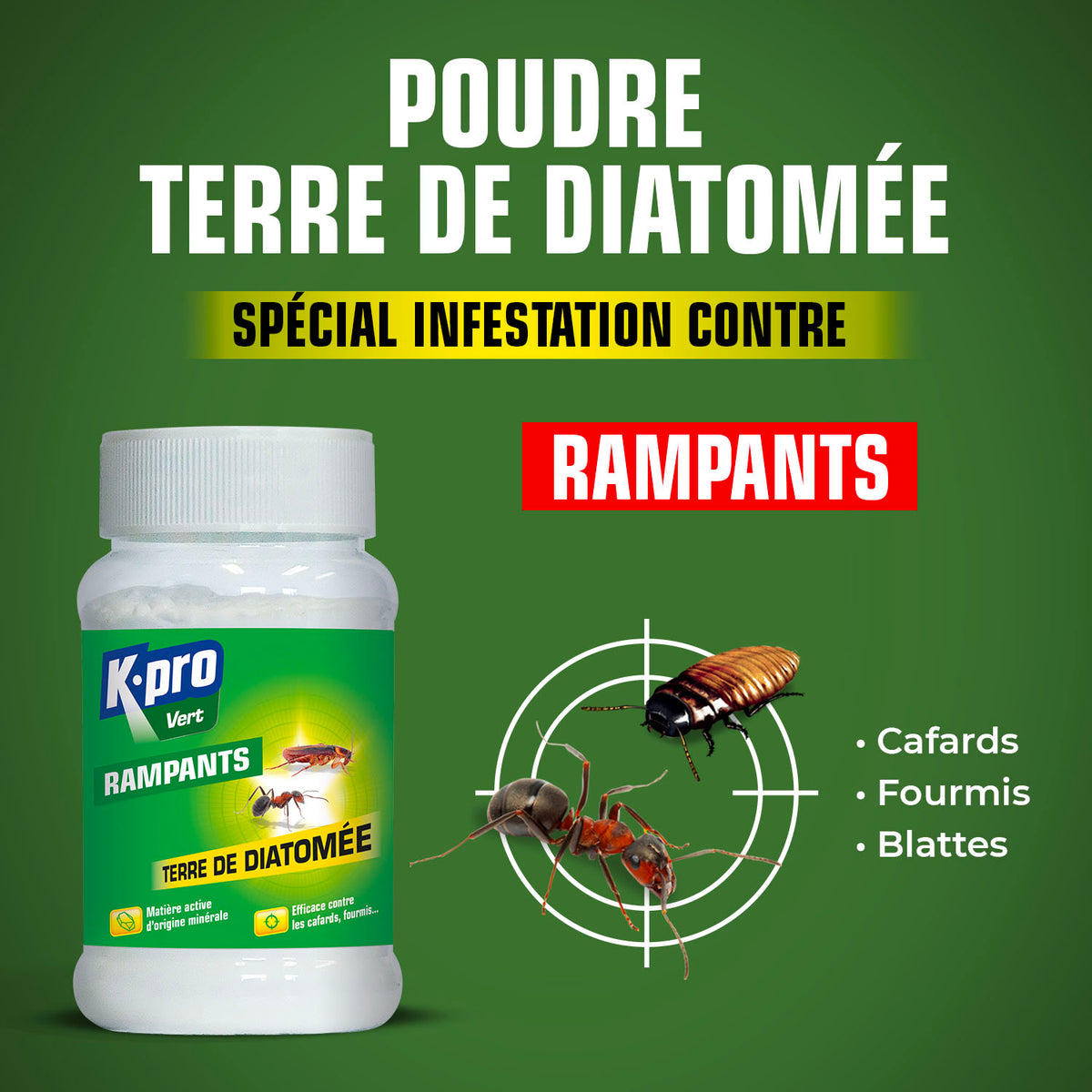 K.PRO - Terre de Diatomée
100g 100 Gr
