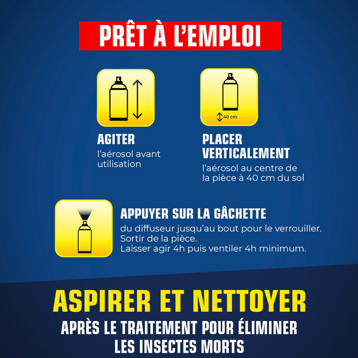 K.PRO - Aérosol diffusion automatique acariens 200ml