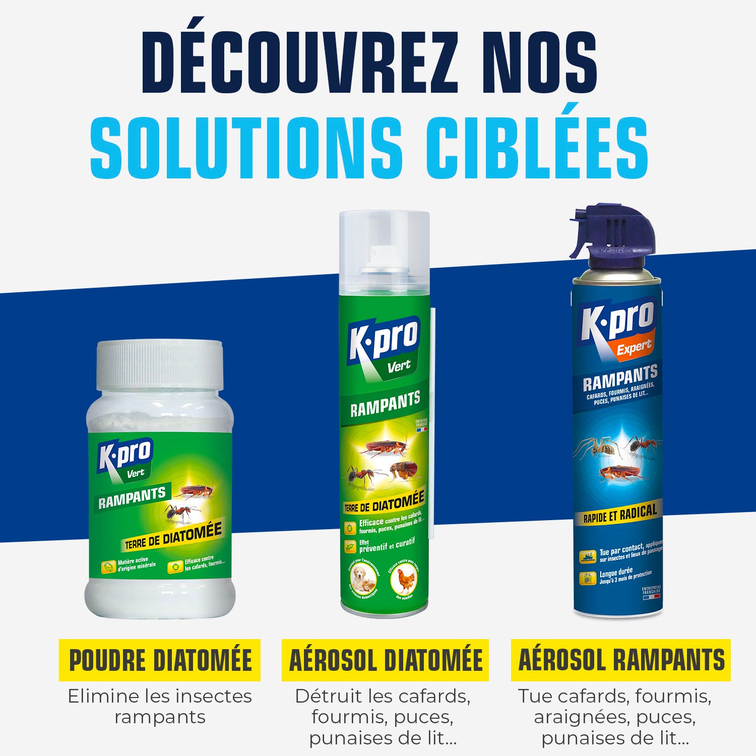 K.PRO - Aérosol Terre de diatomée
400ml