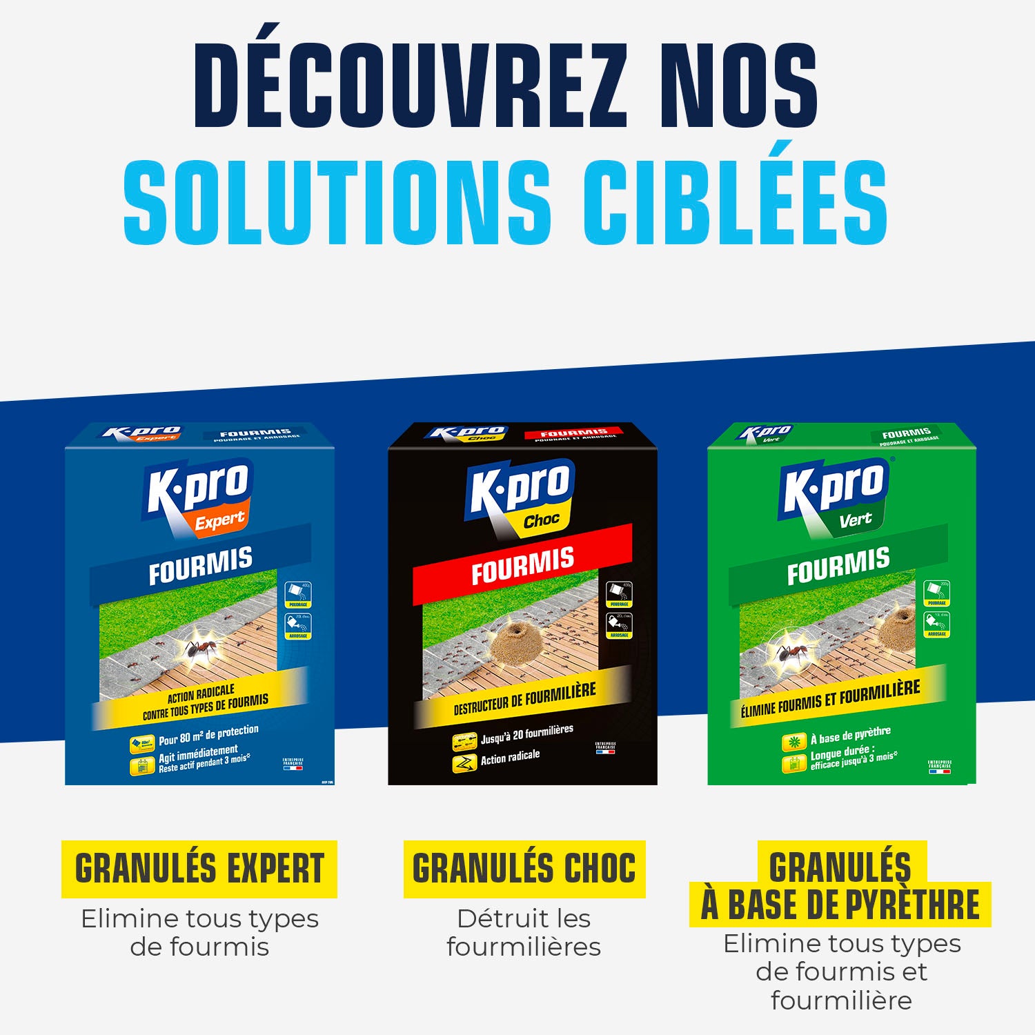 K.PRO - Destructeur de fourmilières
400g