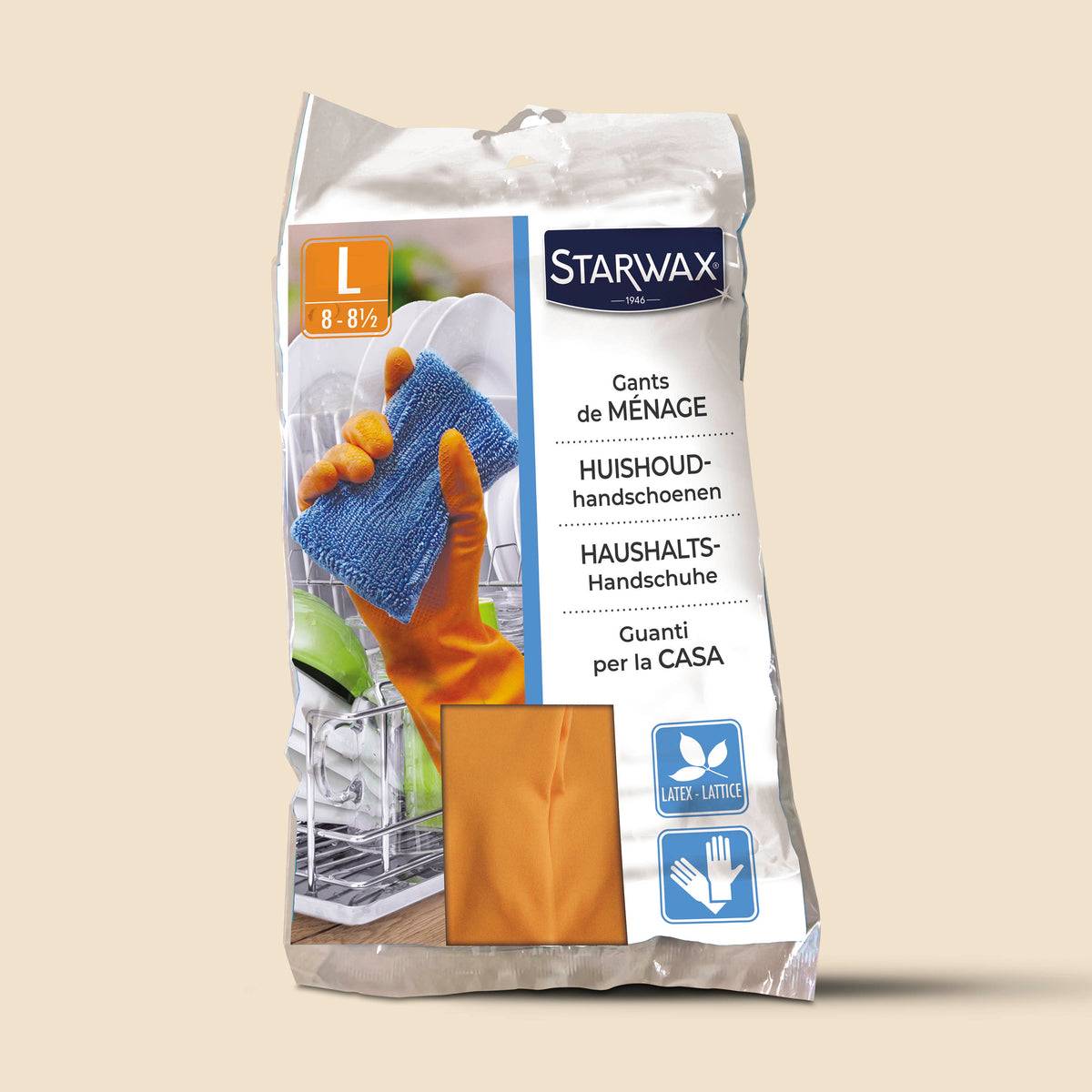 STARWAX - Gants DE MENAGE X1 S