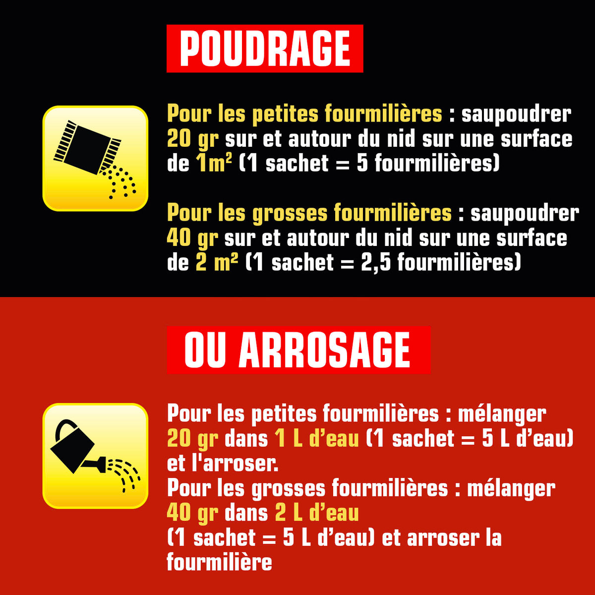 K.PRO - Destructeur de fourmilières
400g