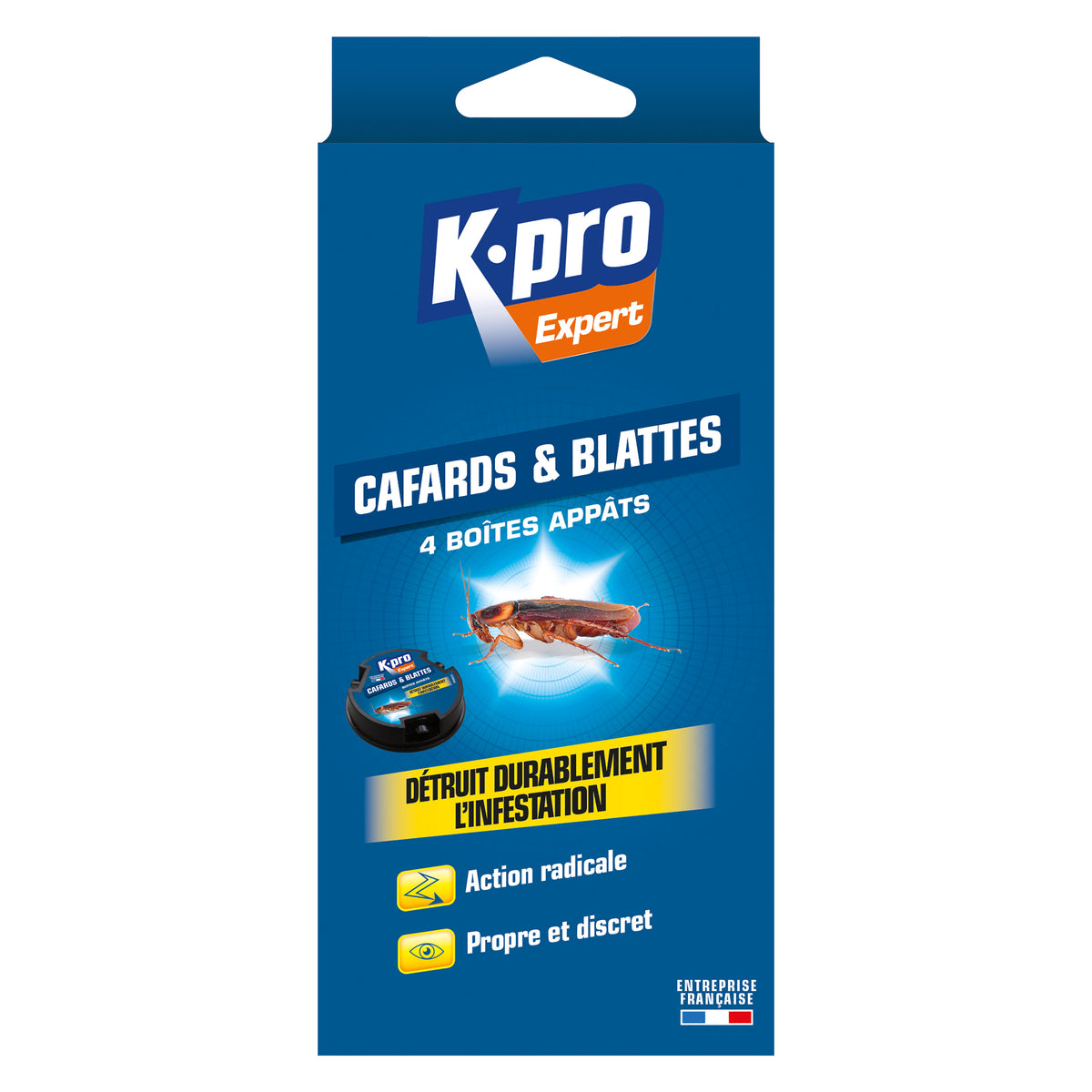 K.PRO - Boite appât cafards et blattes
X4