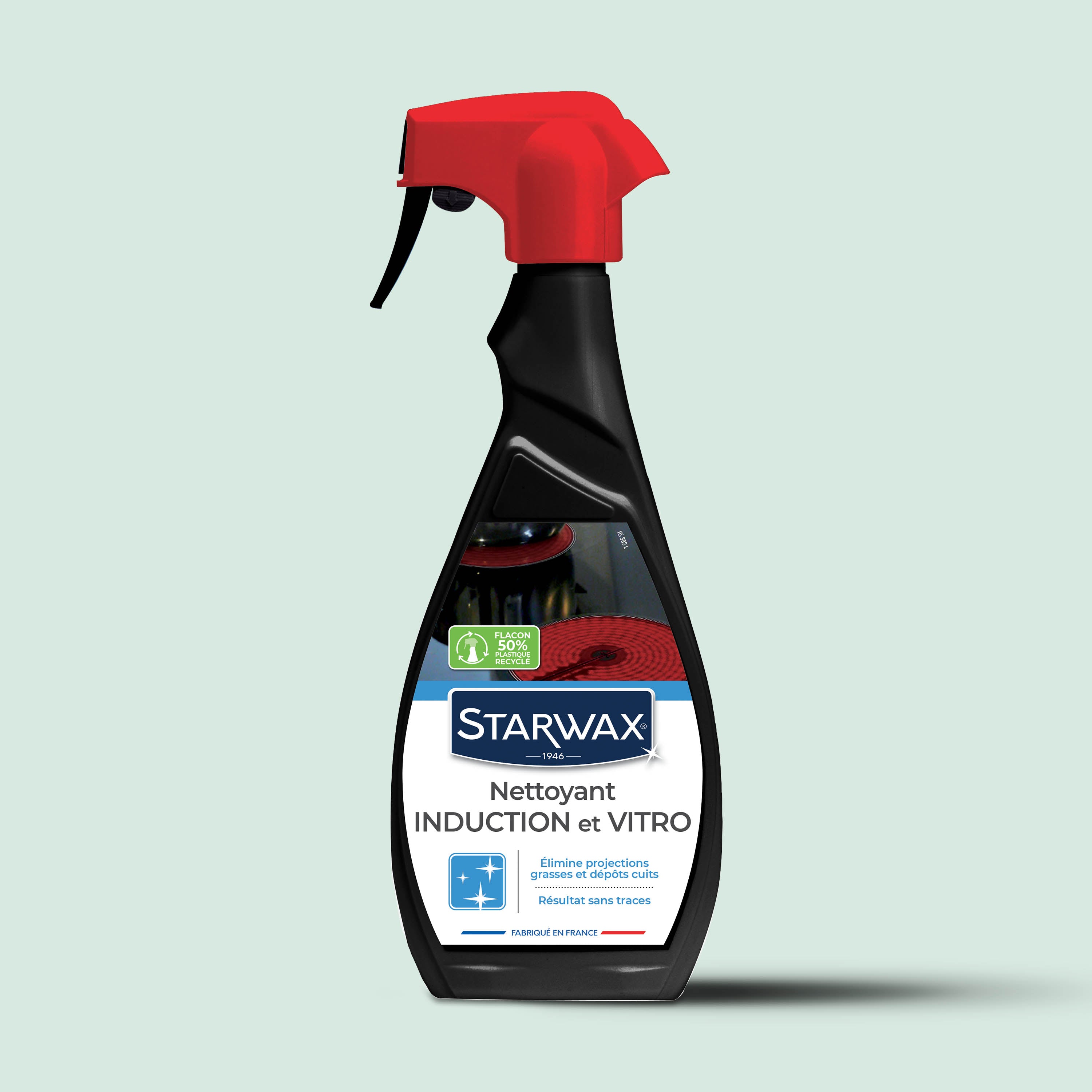 STARWAX - Nettoyant quotidien pour vitrocéramique et induction 500ml
