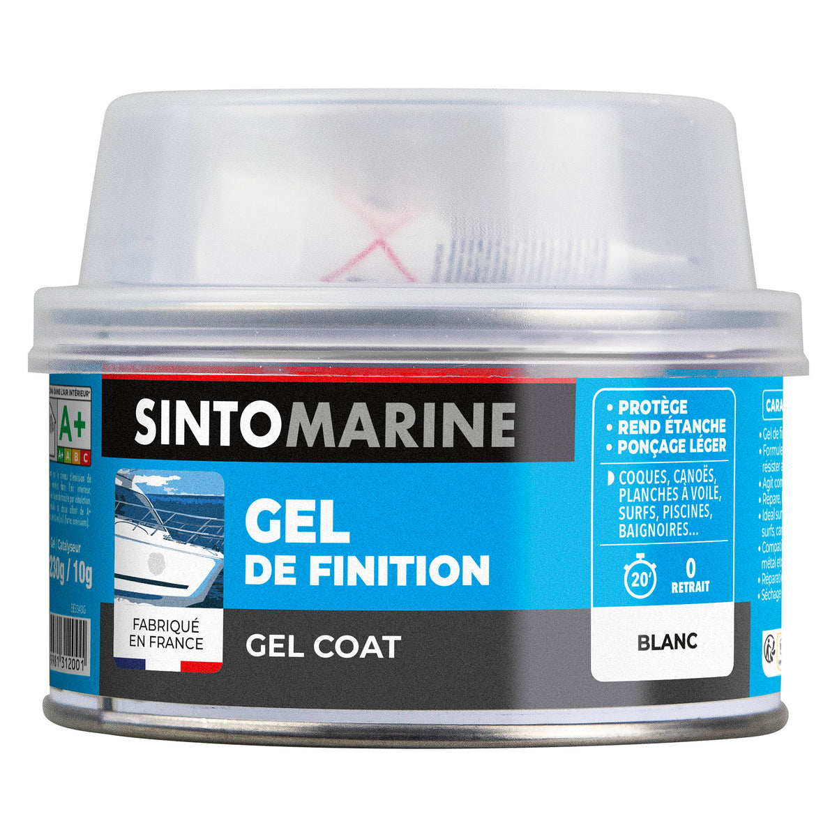 SINTO - Gel coat 230g Blanc
