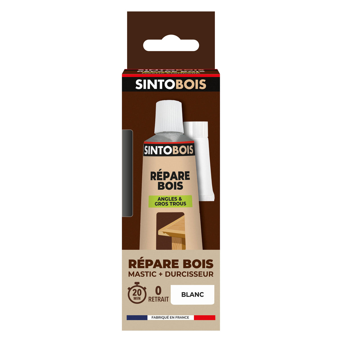 SINTO - Reconstitue angles et gros trous 500ml Chêne