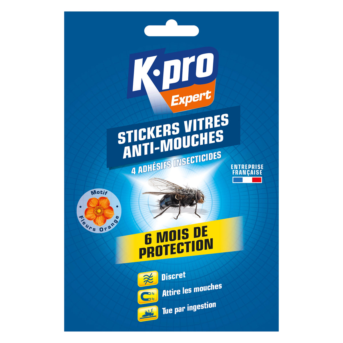 K.PRO - Stickers anti-mouches fleurs
X4