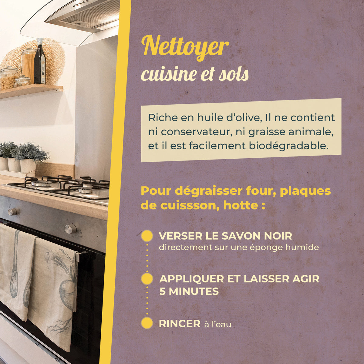 STARWAX FABULOUS - Savon noir à l'huile d'olive 1L