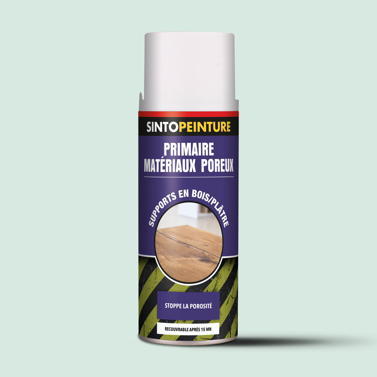 SINTO - Aérosol apprêt sous-couche 400ml Gris métal