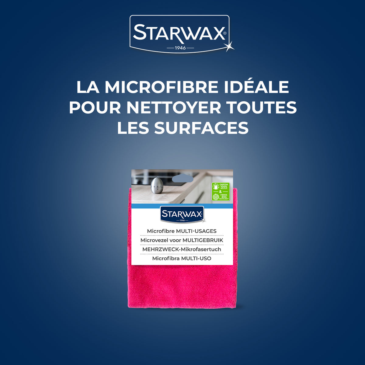 STARWAX - Microfibre multi-usages X1