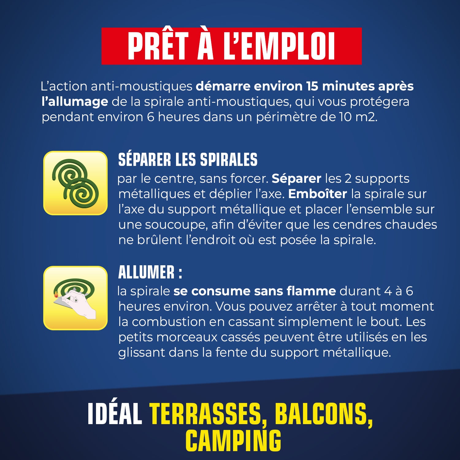 K.PRO - Spirales anti-moustiques
X10