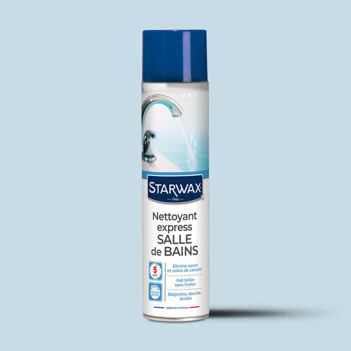 STARWAX - Nettoyant brillant express pour salle de bains 600ml