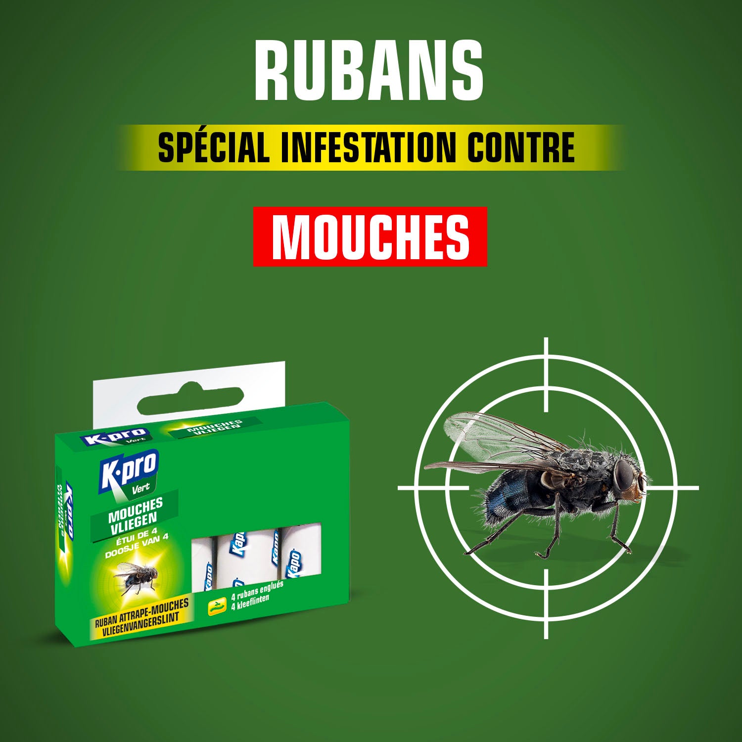 K.PRO - Rubans attrape-mouches
X4