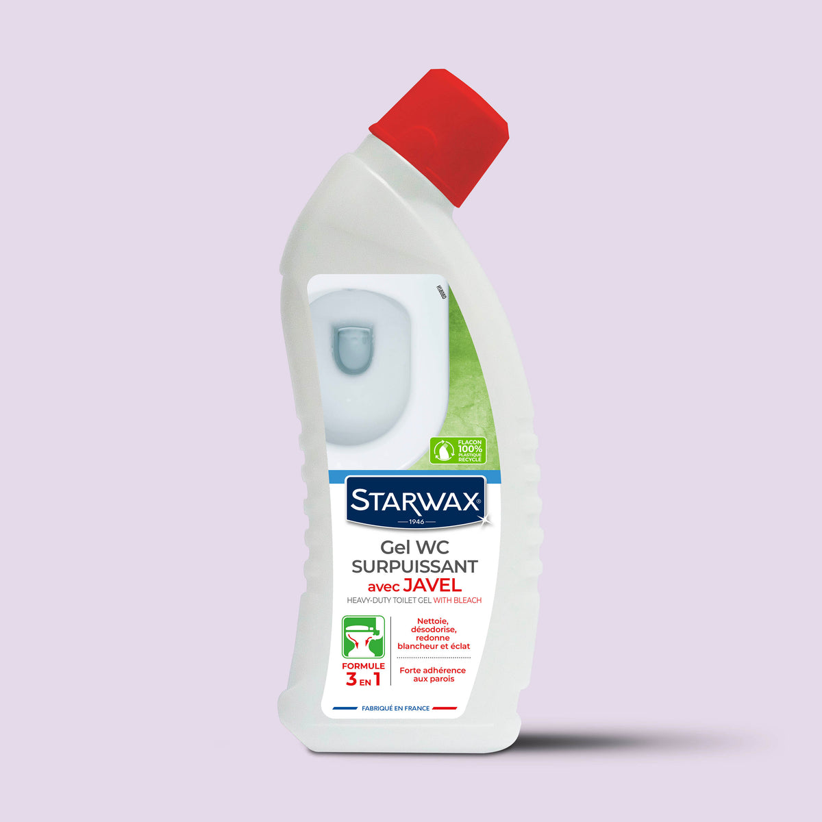 STARWAX - Gel WC surpuissant avec Javel 750ml