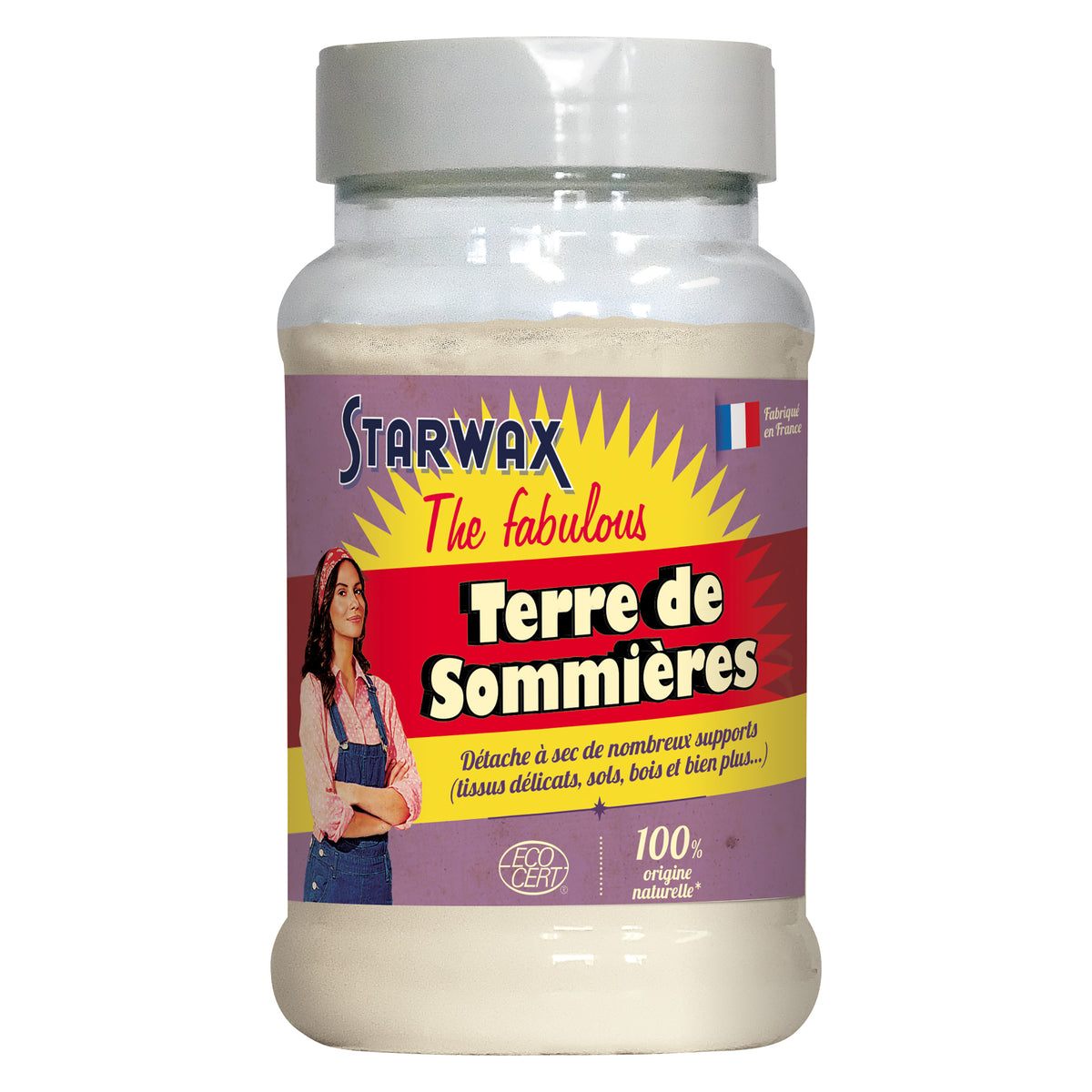STARWAX FABULOUS - Détachant textiles - Terre de sommières 200g