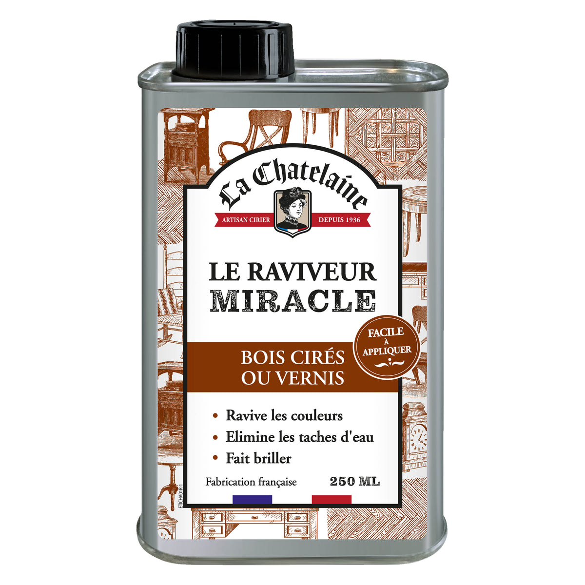 LA CHATELAINE - Le raviveur miracle 250ml - bois cirés ou vernis 250ml