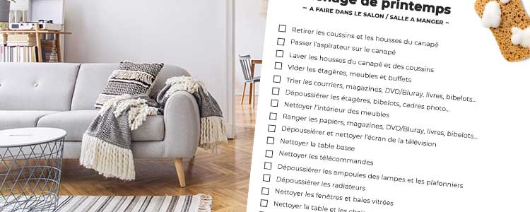 Ménage de printemps : que faire dans le salon et la salle à manger ?