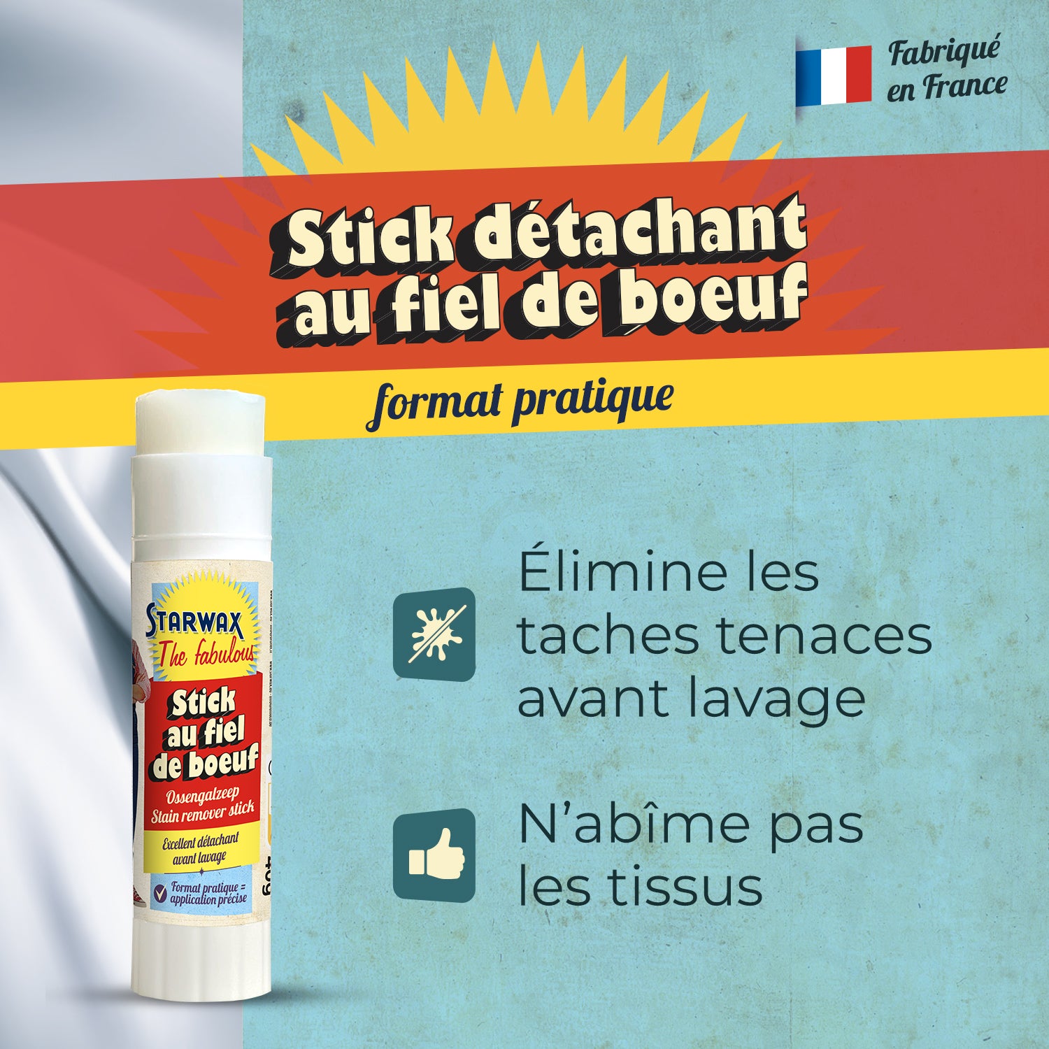 Stick Détachant au fiel de bœuf