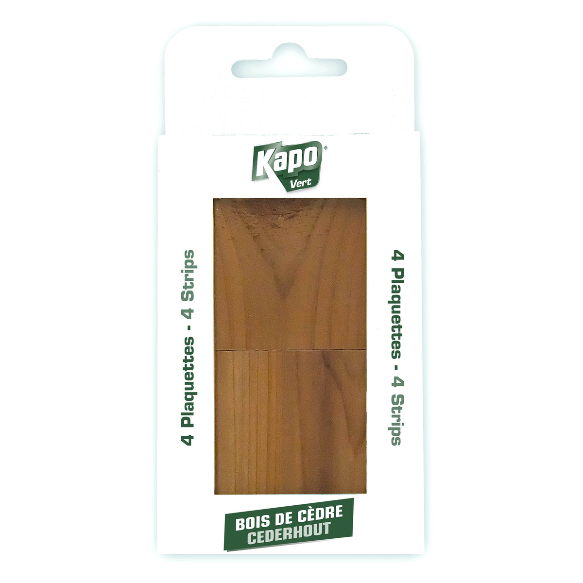 K.PRO - Plaquettes au bois de cèdre X4