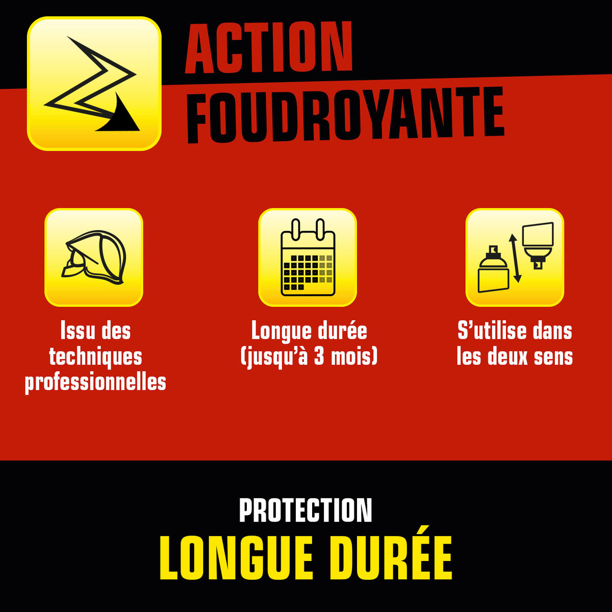 K.PRO - Aérosol foudroyant cafards et blattes
 400ml