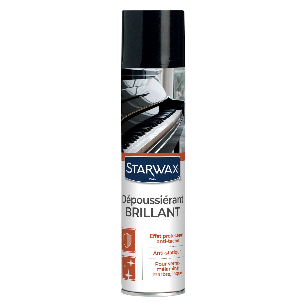 STARWAX - Nettoyant dépoussiérant brillant pour mobilier intérieur 400ml