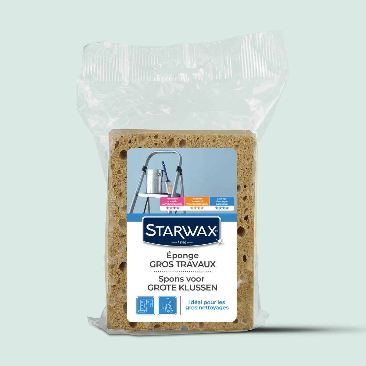 STARWAX - Eponge gros travaux X1