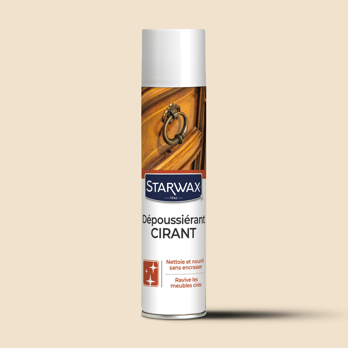 STARWAX - Nettoyant dépoussiérant cirant pour mobilier intérieur 400ml