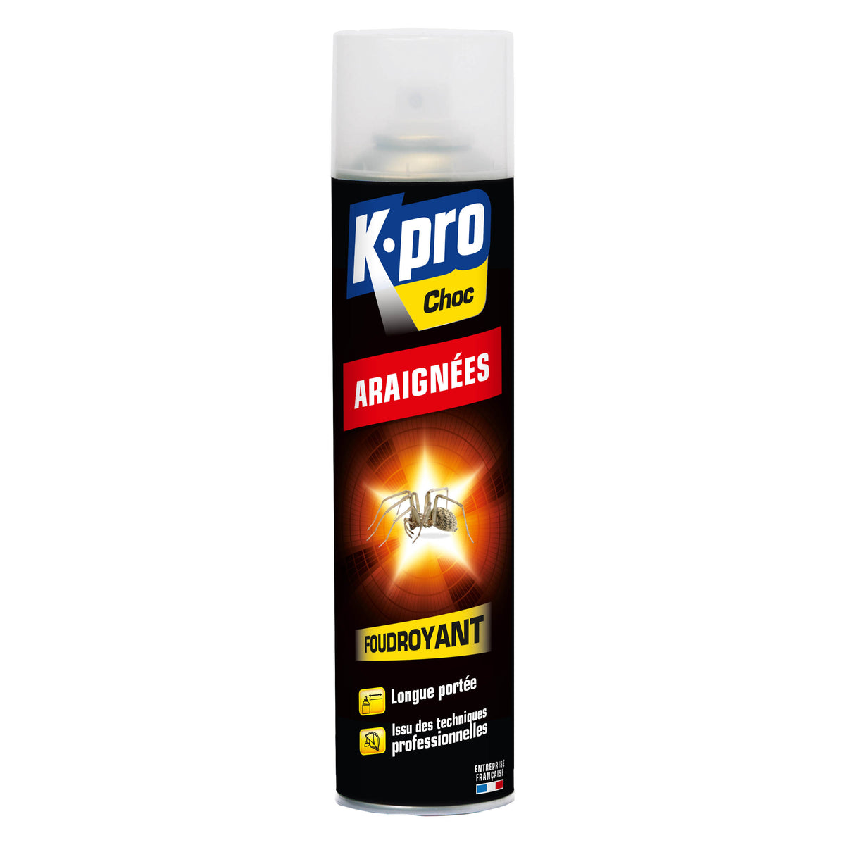 K.PRO - Aérosol foudroyant araignées
 400ml