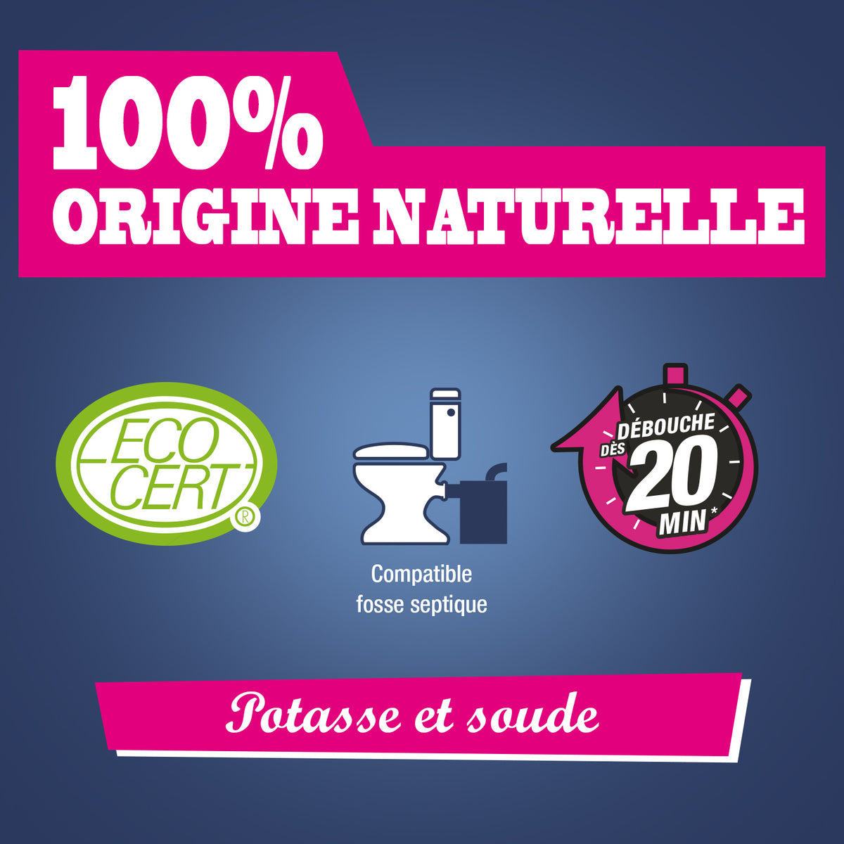 JACQUES BRIOCHIN - Le déboucheur extra efficace cheveux 900ml Sans parfum