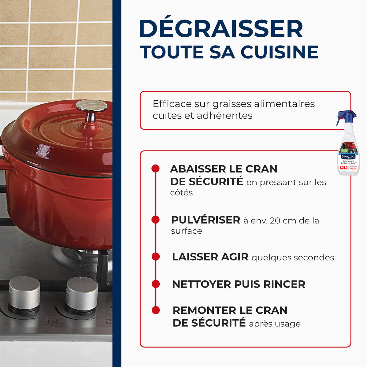 STARWAX - Dégraissant surpuissant 500ml